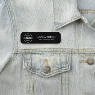 Plastic naamtag Magnetic of Pin Custom Logo Naamplaatje