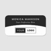 Plastic Name Tag Magnetic (Voorkant)