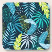 Plastic Onderzetters Tropische handpalmen (Voorkant)