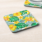 Plastic Onderzetters Tropische handpalmen Print (Linkerzijde)