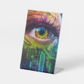 plastic ontwerp voor AI Reclamebord Met Voetstuk (Voorkant)