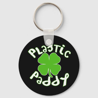 Plastic padie - St Patrick's Day Sleutelhanger