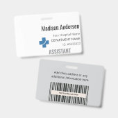 Plastic toegangsbadge – Custom.Business.Meeting_C Badge (Front & Back)