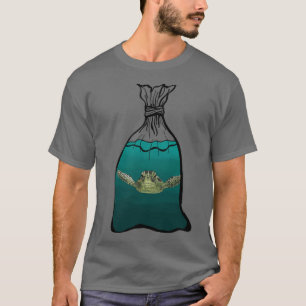 Plastic verstikking t-shirt