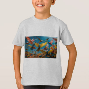 Plastic Vlucht: Dromen in Synthetische Lucht T-shirt