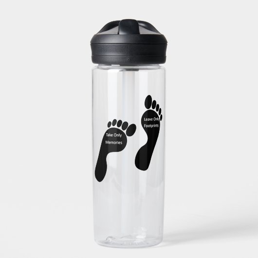 Plastic waterfles (Voorkant)