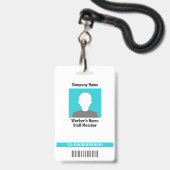  plasticarbeiders Badge 1 (Voorkant met koord)