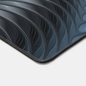 Plastique bleu gris 3D Fractal Art moderne Abstrai (Coin)