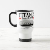 Plastique titanique de tasse de voyage de bateau (Gauche)