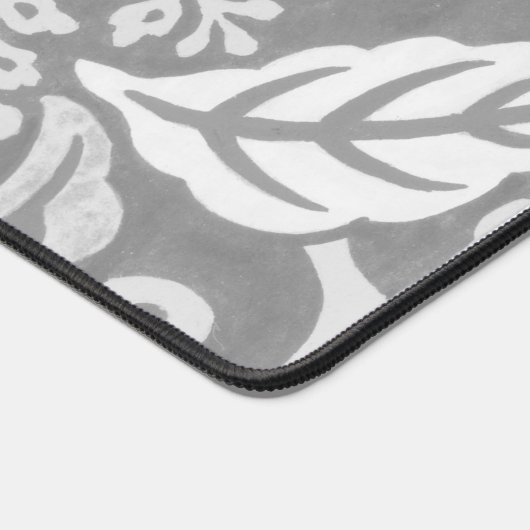 Plat de chat gris et blanc Art déco (Coin)