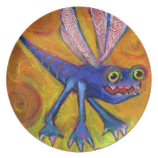 Plat d'insecte de monstre