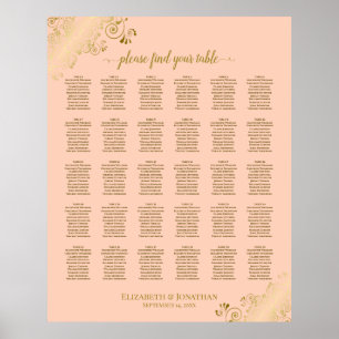 Plat d'or et de corail 30 Tableau Mariage