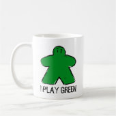 Plat Green Meeple Dessin Planche de Coupe de Mug (Gauche)