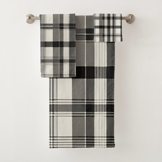 Plat monochrome noir moderne (En situation)