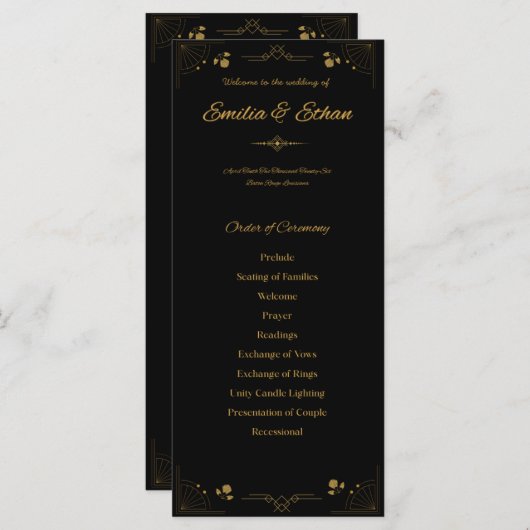 Plat Programma (Voorkant / Achterkant)