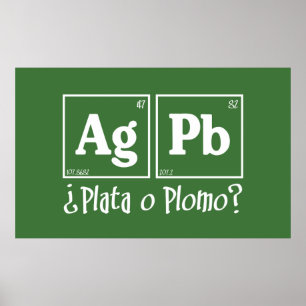 Plata o plomo poster