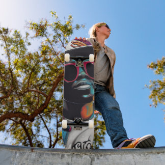 Plataforma de skate - Street graffiti art Hip Hop  Skateboard