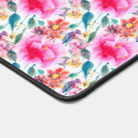 Plate d'immatriculation de fleurs d'aquarelle colo (Coin)