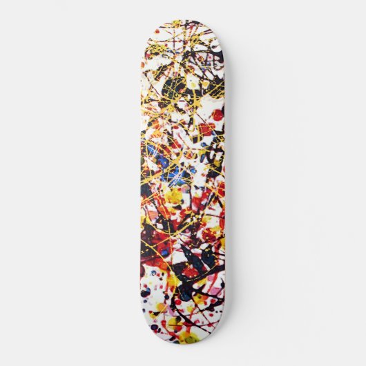 Plate-forme de peinture colorée Skateboard (Recto)