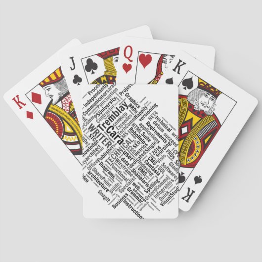 Plate-forme des cartes de jeu (dos)