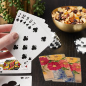 Plate-forme florale des cartes de jeu (In Situ)