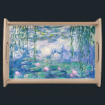 Plateau Claude Monet - Nénuphars<br><div class="desc">Claude Monet - Lys d'eauHuile sur toile reproduction</div>
