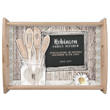 Cuisine rustique avec Monogramme