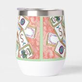 plateau de carreaux rose (Droite)