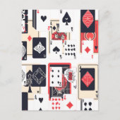 Plateau de cartes | Moderne Abstrait (Devant)