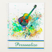 Plateau de guitare et accords personnalisés (Devant)