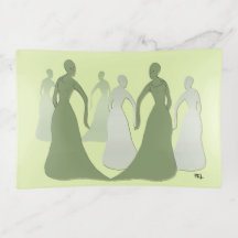 Plateau de rangement pour bijoux Les Femmes Green