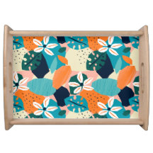 Plateau de service inspiré des années 1950-1960