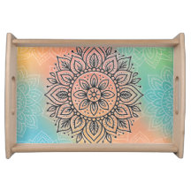 Plateau de service Mandala