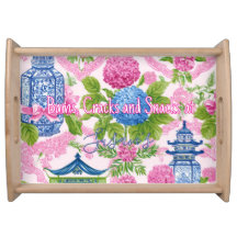 Plateau de service personnalisé pour Mahjong Bams,