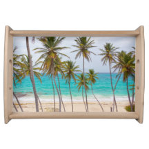Plateau de service Tropical Palm Beach
