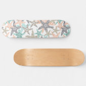 Plateau de skateboard Motif sans Seamless Starfish (Horz)