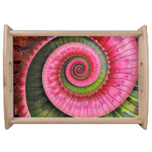 Dubman Designs : Fibonacci rose et vert lumineux