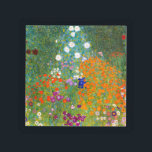 Plateau En Acrylique Jardin d'agrément par le cru de Gustav Klimt<br><div class="desc">Art vintage de Bauerngarten/jardin d'agrément/jardin de cottage peint en 1905 par le symboliste et l'artiste autrichiens Gustav Klimt (1862-1918) de Nouveau d'art.  Plateau acrylique de portion de beaux-arts personnalisables.</div>