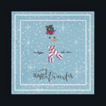 Plateau En Acrylique Magic and Wonder Christmas Snowman Blue ID440<br><div class="desc">Beau plateau en acrylique de Noël minimaliste avec un bonhomme de neige stylisé encadré en blanc sur un arrière - plan bleu cadet parsemé de flocons de neige et d'étoiles. La typographie branchée de 'Magic and Wonder' complète le design. Ajoutez votre nom pour personnaliser si vous le souhaitez. Recherchez ID440...</div>