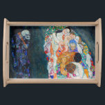 Plateau Gustav Klimt - Mort et vie<br><div class="desc">Décès et vie - Gustav Klimt,  Huile sur toile,  1910-1915</div>