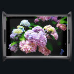 Plateau Hydrangea garden, rose, bleu, purple floral<br><div class="desc">Romantic classic old fashion colorful hydrangeas. Beautiful photographe - blues purples pinks and greens. Photographe from my garden.</div>
