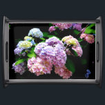 Plateau Hydrangea garden, rose, bleu, purple floral<br><div class="desc">Romantic classic old fashion colorful hydrangeas. Beautiful photographe - blues purples pinks and greens. Photographe from my garden.</div>