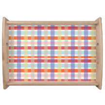 Motif de contrôle de plaid coloré