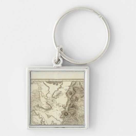 Plateau of Mexico City Sleutelhanger (Voorkant)