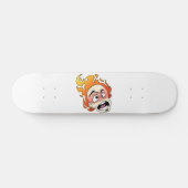 Plateau Scovillelicous Fire Head Skateboard (Horz)