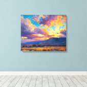 Plateau Serenade Fine Art Canvas Afdruk (Insitu (Houten vloer))