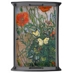 Plateau Vincent van Gogh - Papillons et papillons<br><div class="desc">Papillons et pavots - Vincent van Gogh,  Huile sur toile,  1890</div>
