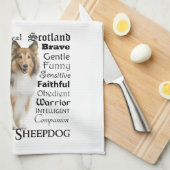 Plateaux de rangement Serviette de cuisine (Quart Plié)