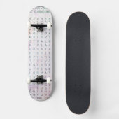 Plateforme de skateboard 8 1/4" (Recto)