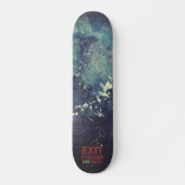 Plateforme de skateboard abstraite Cyberpunk Exit (Devant)